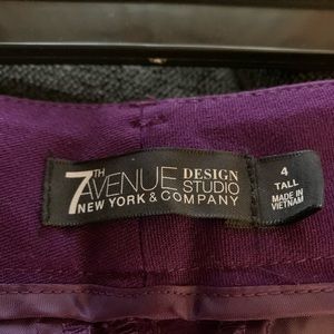 New York & Company 7th Avenue straight leg pants